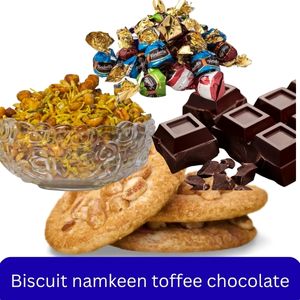 Biscuits, Namkeen & Choclates
